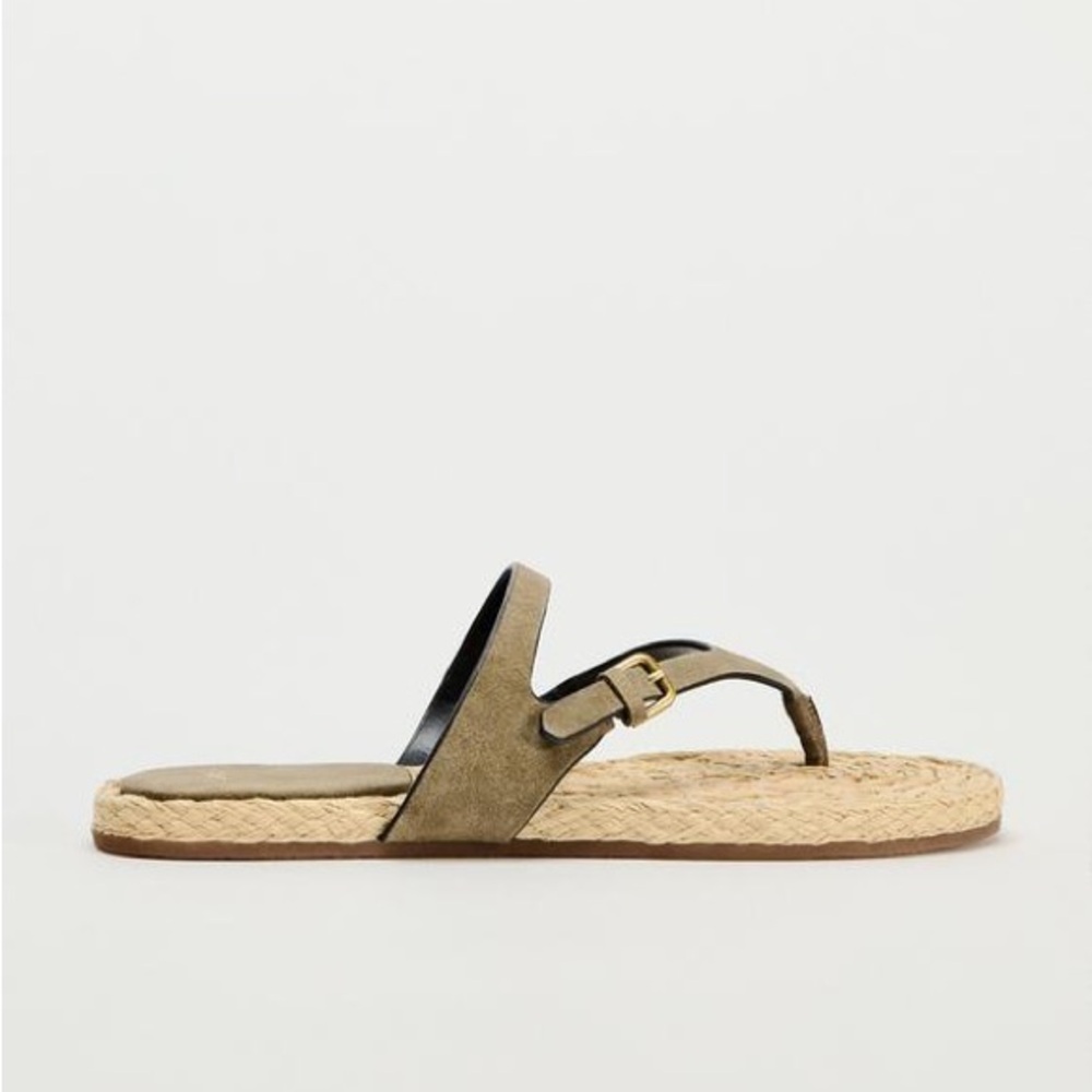 NWT ZARA SUEDE SANDALS